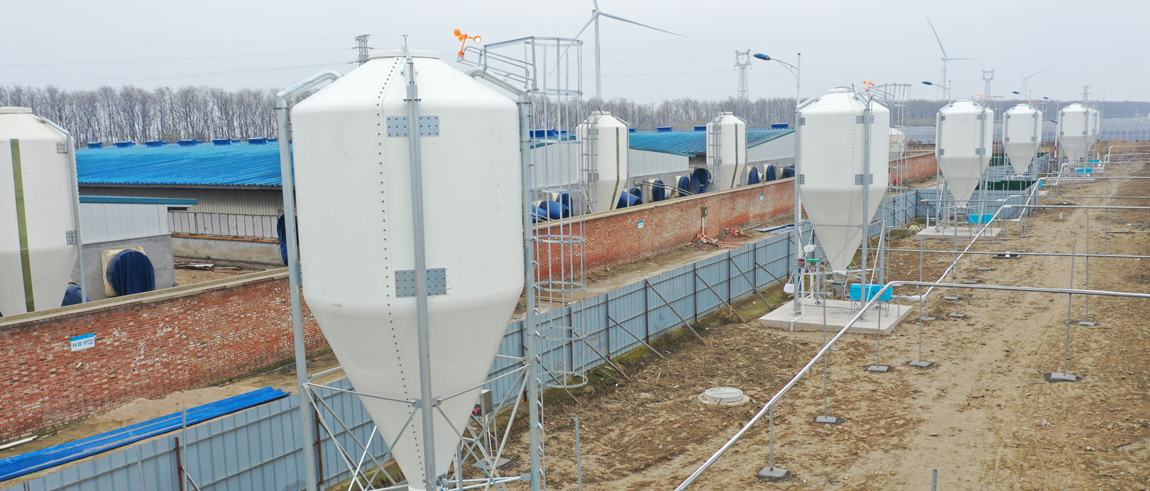 Projet de ferme d'engraissement COFCO de Jiangsu Dongtai
