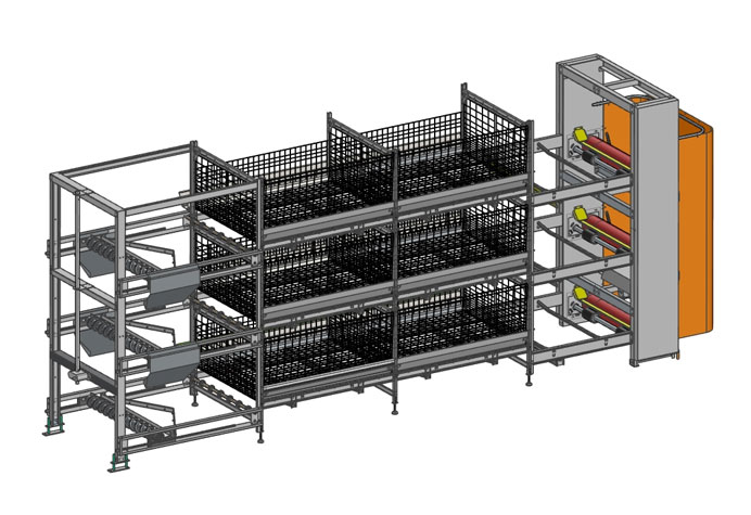 cage &agrave; canards de chair