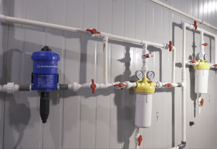 Syst&egrave;me de conduite d'eau