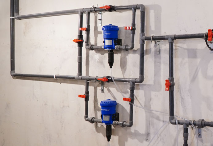 Syst&egrave;me de conduite d'eau
