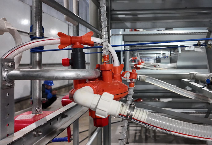 Syst&egrave;me de conduite d'eau