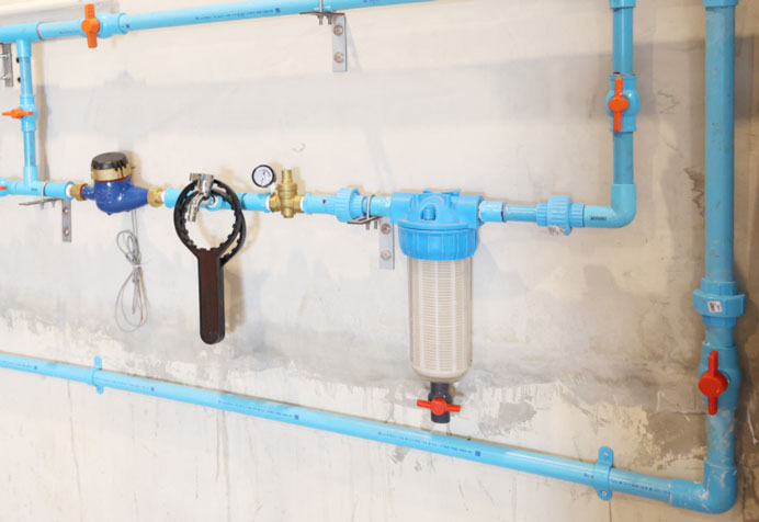 Syst&egrave;me de conduite d'eau