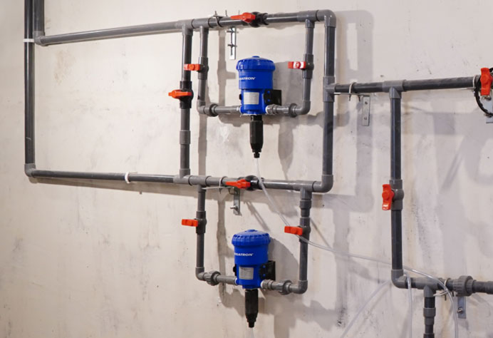 Syst&egrave;me de conduite d'eau