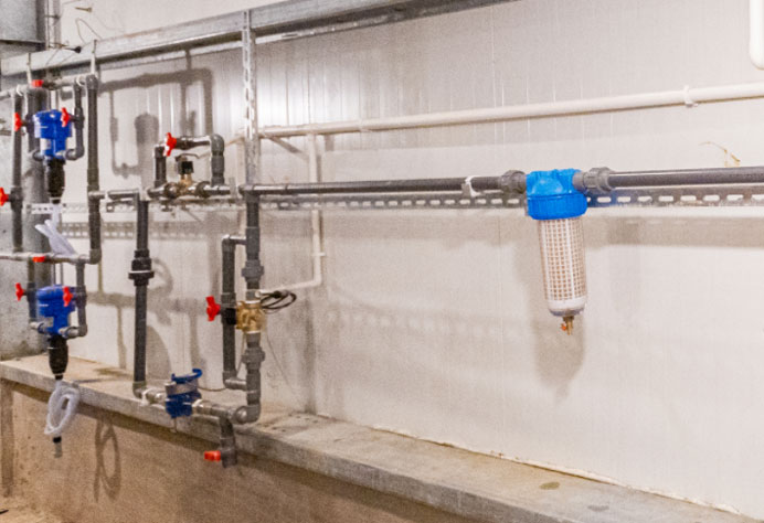 Syst&egrave;me de conduite d'eau